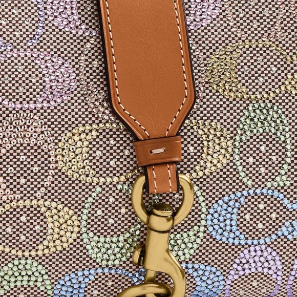 Coach Crystal Rainbow Hobo Bag 💎 💞 the Hamptons Hobo Limited Re-Edition 2005 🔥🔥 - Picture 4 of 10